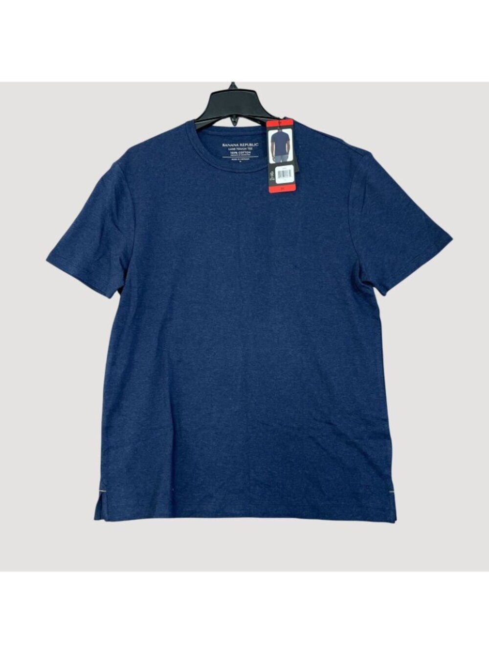 NWT Banana Republic Men's M Blue Luxe Touch Tee Short Sleeve Crewneck - Picture 5 of 10